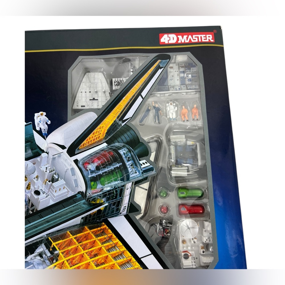 4D Vision 1/72 Space Shuttle Vehicle Cutaway Model New Sealed - Picture 8 of 11